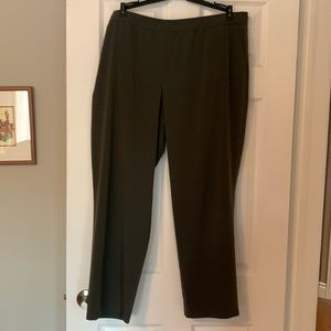 Ann Taylor olive green trousers